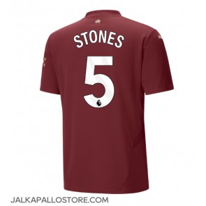 Manchester City John Stones #5 Kolmaspaita 2024-25 Lyhythihainen